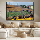 Puskar Stadium Canvas Print Wall Art - Morgantown Print -
