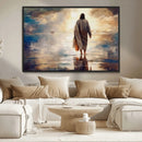 Jesus Walking on Water Wall Art | Ready to Hang Spiritual