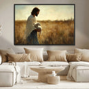 Jesus the Good Shepherd Wall Art Canvas Print - by MyGreatCanvas | Canvas Wall Art Prints | Photo Prints & Wall Decor