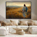 Jesus the Good Shepherd Wall Art Canvas Print -