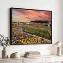 University of Wyoming Cowboys Football Team Print - Laramie