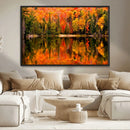 Forest Reflection Art | Autumn Forest Reflection Wall Art | by MyGreatCanvas | Canvas Wall Art Prints | Photo Prints & Wall Decor