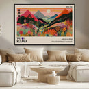 Yayoi 1986 Wall Art Print – Vibrant Sabi Sabi Japanese