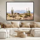 Desert Cactus Canvas Wall Art – Serene Southwestern Arizona by MyGreatCanvas | Canvas Wall Art Prints | Photo Prints & Wall Decor