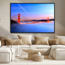 Large San Francisco Wall Art Canvas Print – Framed Golden by MyGreatCanvas | Canvas Wall Art Prints | Photo Prints & Wall Decor