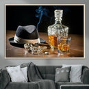 Bourbon Whiskey Wall Art Canvas Print, Vintage Bottle and by MyGreatCanvas | Canvas Wall Art Prints | Photo Prints & Wall Decor