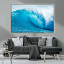 Big Ocean Surfing Wave Wall Art Canvas Print by MyGreatCanvas | Canvas Wall Art Prints | Photo Prints & Wall Decor