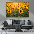 Sunflower Sunshine Wall Art Canvas Print by MyGreatCanvas | Canvas Wall Art Prints | Photo Prints & Wall Decor