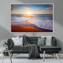 Ocean Beach Wall Art – Coastal Sunset Tropical Island by MyGreatCanvas | Canvas Wall Art Prints | Photo Prints & Wall Decor
