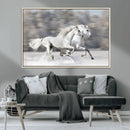 The White Horses Wall Art, Framed White Horses Wall Art