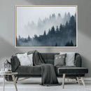 Foggy Pine Forest Wall Art Canvas Print by MyGreatCanvas | Canvas Wall Art Prints | Photo Prints & Wall Decor