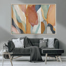 Boho Wall Art Canvas Print Set, Watercolor Boho Wall Art