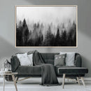 Fogy Forest Canvas Wall Art Print - Mountain Wall Art with by MyGreatCanvas | Canvas Wall Art Prints | Photo Prints & Wall Decor
