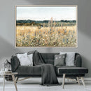Wildflower Field Wall Art Canvas | Nature-Inspired Landscape
