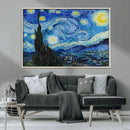 Vincent Van Gogh The Starry Night Abstract Wall Art Canvas