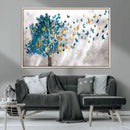 Tree Butterfly Abstract Tree and Butterfly Wall Art Canvas