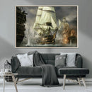 Pirate Ship War Wall Art Canvas Print by MyGreatCanvas | Canvas Wall Art Prints | Photo Prints & Wall Decor