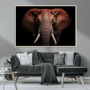 Wild Elephant Wall Art Canvas Print, Africa Savannah Wild by MyGreatCanvas | Canvas Wall Art Prints | Photo Prints & Wall Decor