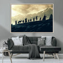 Fellowship Journey Wall Art – Fantasy Adventure Canvas Print by MyGreatCanvas | Canvas Wall Art Prints | Photo Prints & Wall Decor