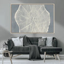 Abstract Tree Ring Wall Art Canvas Print – Nature-Inspired,