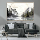 Yosemite Valley Wall Art Canvas Print – Framed and Ready to
