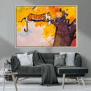 Calvin and Hobbes Tree Scene Canvas Print | 3 Panel Large by MyGreatCanvas | Canvas Wall Art Prints | Photo Prints & Wall Decor