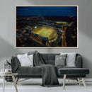 Michigan Stadium Night Game Wall Art – Sports Arena Aerial by MyGreatCanvas | Canvas Wall Art Prints | Photo Prints & Wall Decor