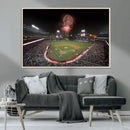 Fireworks at Angel Stadium – Los Angeles Angels Canvas
