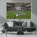 Dallas Cowboys Football Team Print - Arlington AT&T Stadium by MyGreatCanvas | Canvas Wall Art Prints | Photo Prints & Wall Decor