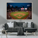 St. Louis Cardinals Baseball Team Print - Busch Stadium Wall by MyGreatCanvas | Canvas Wall Art Prints | Photo Prints & Wall Decor