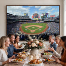 New York Mets Baseball Team Print - Citi Field Stadium Wall