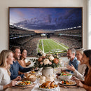 New England Patriots Football Team Print - Foxborough
