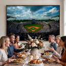 3-Panel Kauffman Stadium Wall Art Print | Large Kansas City