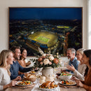 Michigan Wolverines Football Team Print - Michigan Stadium