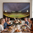 Michigan Wolverines Print - Michigan Stadium Wall Art Canvas