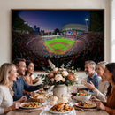 Houston Astros Baseball Print Canvas - Houston Minute Maid