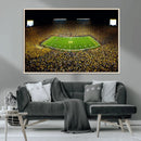 Stadium in Michigan Wall Art Canvas Print, Framed American