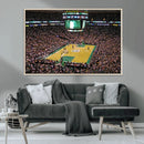 TD Garden Basketball Canvas Wall Art - Boston Celtics Live by MyGreatCanvas | Canvas Wall Art Prints | Photo Prints & Wall Decor