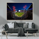Truist Park Atlanta Braves Baseball Stadium Wall Art Print |