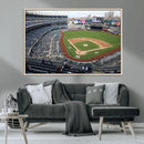 New York Yankees Baseball Team Print - Yankee Stadium Wall