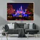Castle Large Wall Art Disney Magic Kingdom Kids Room Decor -