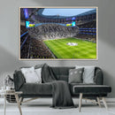 Tottenham Hotspur Stadium Canvas Print, Match Day Triple