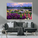 Wildflower Canvas Print – Blooming Floral Meadows with