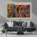 Framed Yayoi Kusama 1986 Wall Art Print – Japanese Wall Art
