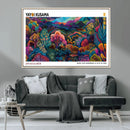 Framed Yayoi Kusama 1986 Wall Art Print – Japanese Wall Art