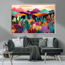 Abstract Kusama Print - Landscape Canvas Wall Art Print - by MyGreatCanvas | Canvas Wall Art Prints | Photo Prints & Wall Decor
