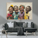Shai Yossef style Joyful Childhood Canvas Wall Art - by MyGreatCanvas | Canvas Wall Art Prints | Photo Prints & Wall Decor