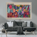 Yayoi Kusama Wall Art Canvas Print, Abstract Art, Large