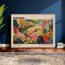 Yayoi Kusama Japanese Art Canvas Print, Abstract Art, Large