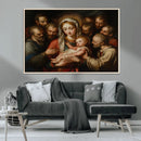 Religious Canvas Wall Art Print - Madonna and Child with by MyGreatCanvas | Canvas Wall Art Prints | Photo Prints & Wall Decor